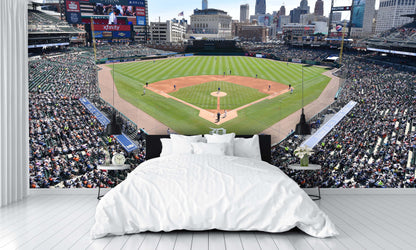 Detroit Tigers Wallpaper Baseball Diamond