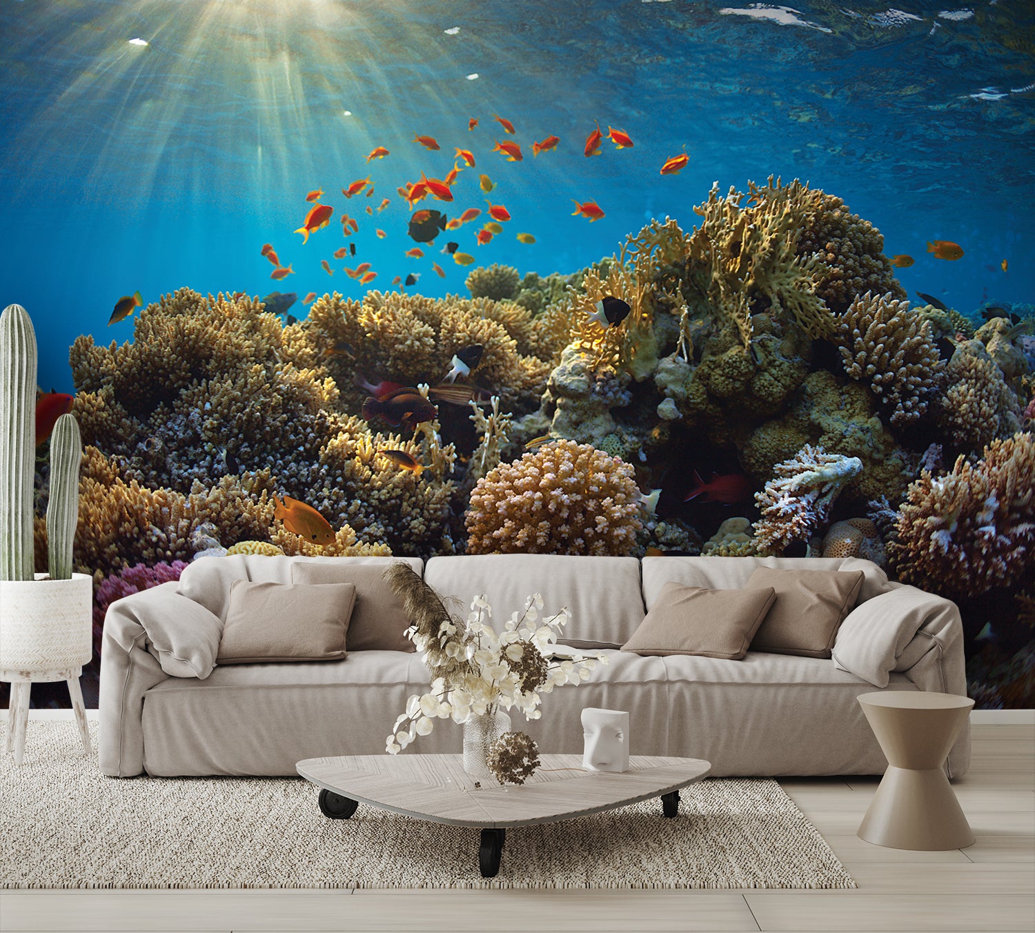 Coral Reef B Wall Mural