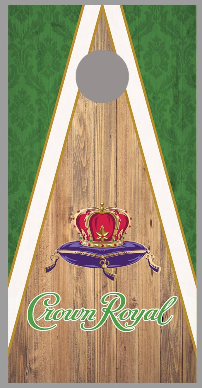 Crown Royal cornhole skins Apple Board Decal Wraps single