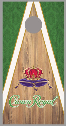 Crown Royal cornhole skins Apple Board Decal Wraps single