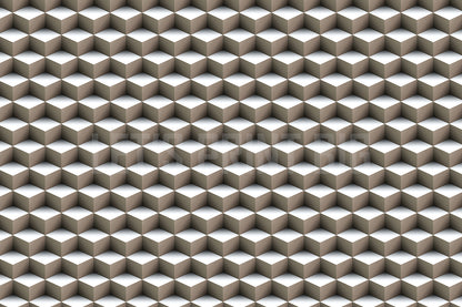 Cube Illusion Wall Mural