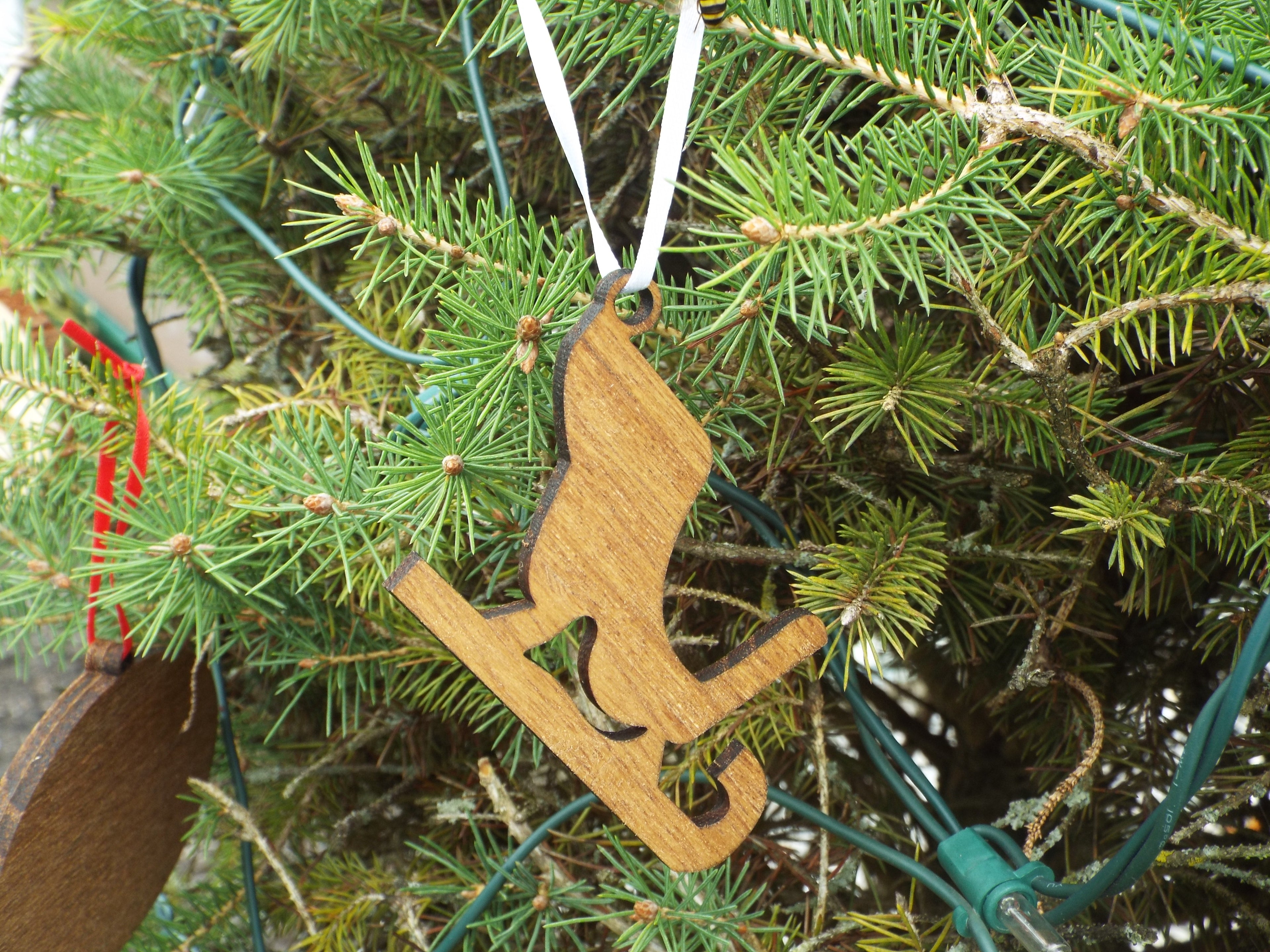 Christmas Ornament Santa Sleigh