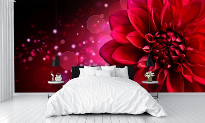 Dahlia Flower Wall Mural