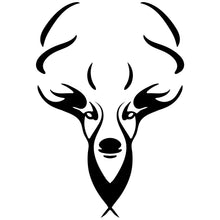 Deer Head 1 Contour Cut Decal