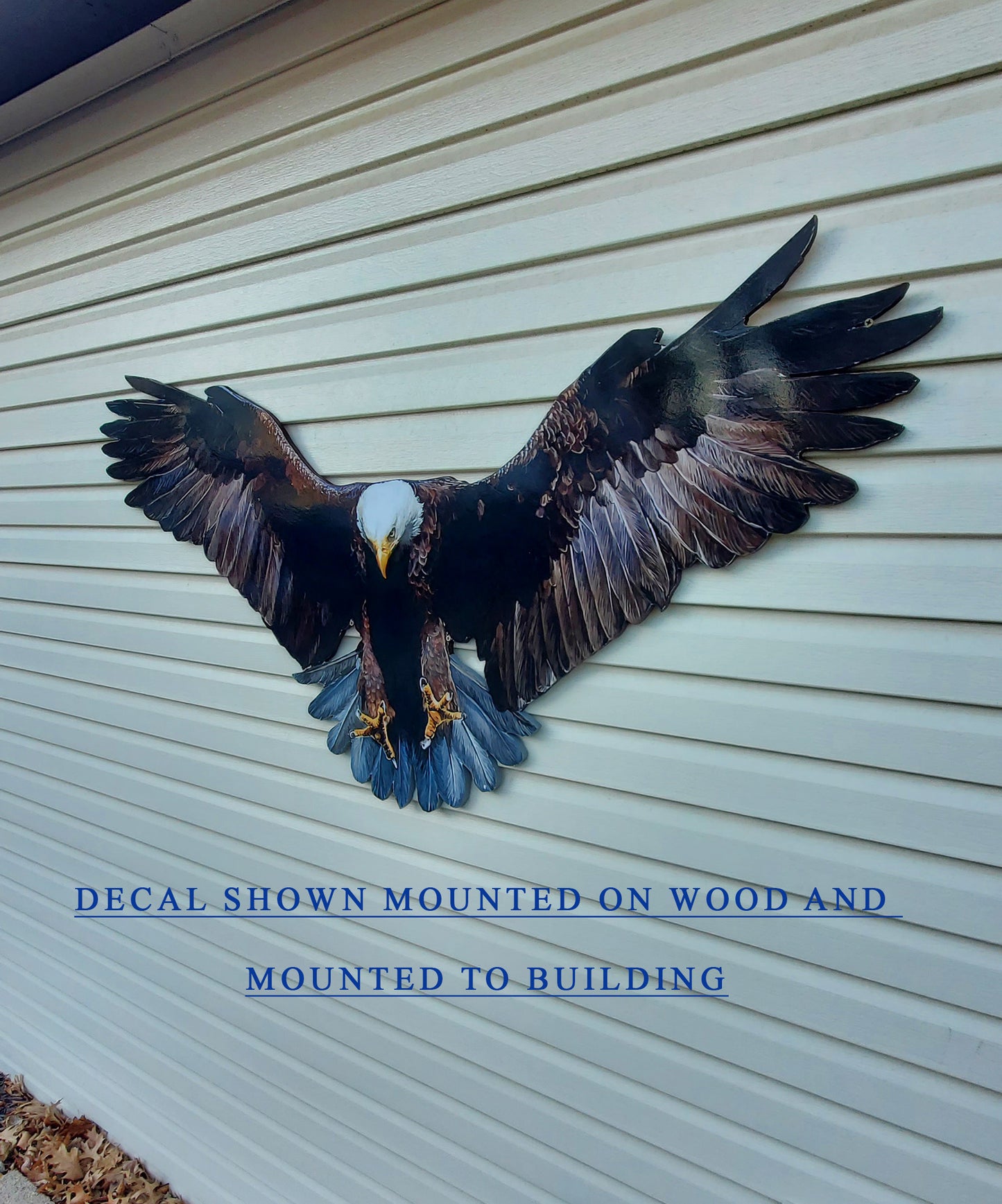 Bald Eagle 4 Reversed Large Wall Decal