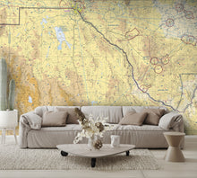 Aeronautical Chart El Paso Wall Mural