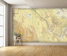 Aeronautical Chart El Paso Wall Mural
