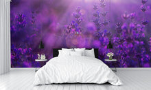 Field Lavender Flowers Wall Mural
