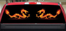 Fire Dragons Rear Window Decal