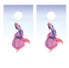 Fish Cornhole Board Decals Bean Bag Toss