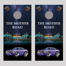 Flo's Cafe 1970 Plymouth Cuda Cornhole Board Decal Wraps