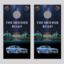 Flo's Cafe 1971 CHEVI NOVA Cornhole Board Decal Wraps