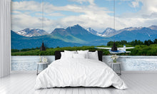 Float Plane Take Off Lake Hood Alaska Wall Mural