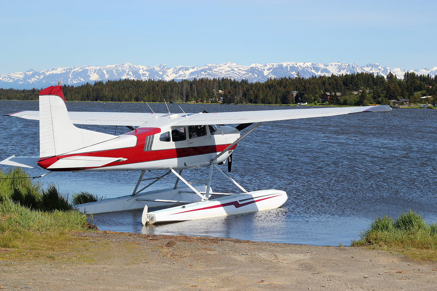 Float Plane on Beluga Lake Wall Mural