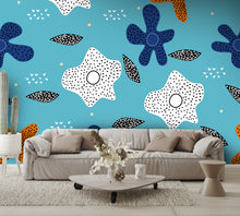 Floral Pattern Wall Mural