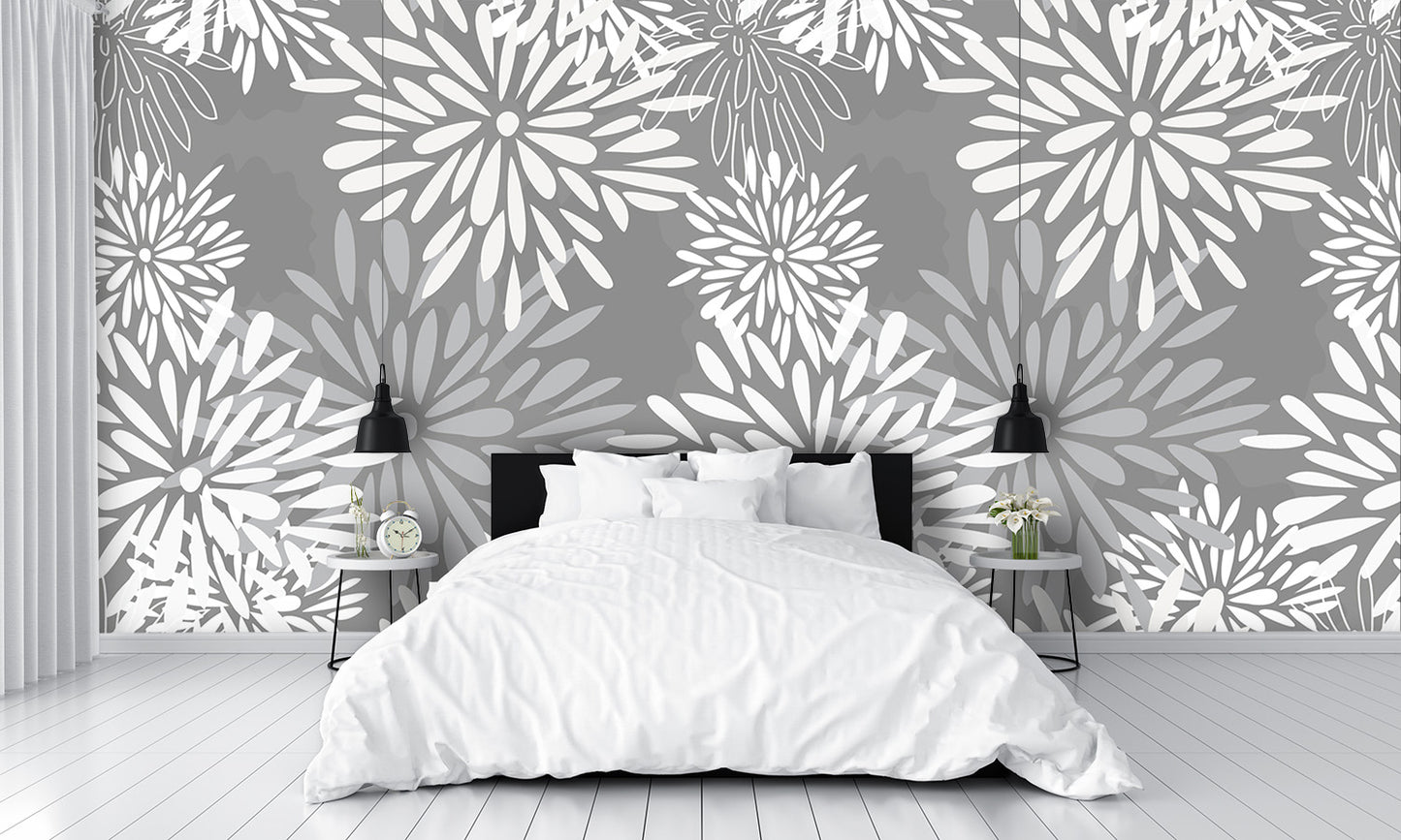 Flower Petals Wall Mural