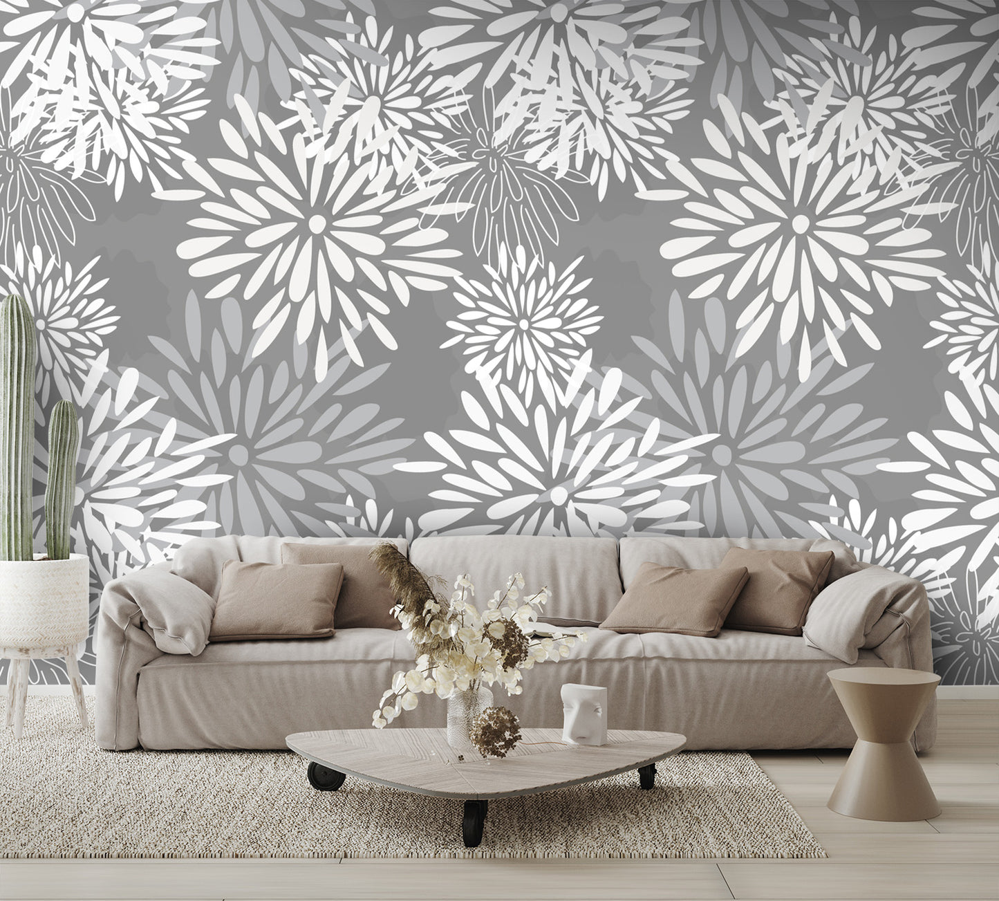 Flower Petals Wall Mural