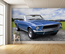 Car Art Mustang Wall Mural