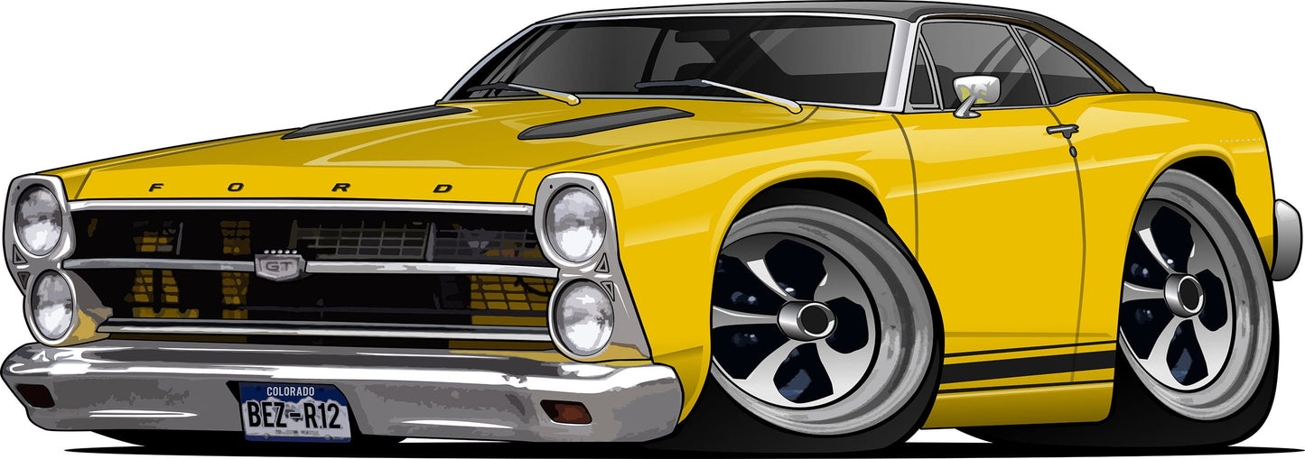 Car Art Turn Your Vehicle into a Cartoon Caricature Design