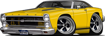 Car Art Turn Your Vehicle into a Cartoon Caricature Design