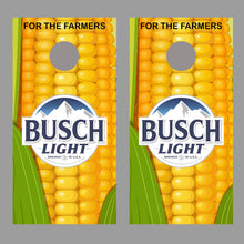 Busch Light Cornhole Graphics For the Farmers Decal Wrap set