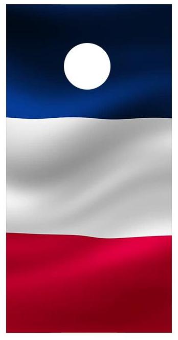 Flag of France Cornhole Board Decal Wraps