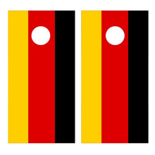 Flag of Germany Cornhole Board Decal Wraps