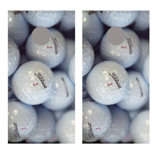 Golf Balls Big Corn Hole Decal Wrap
