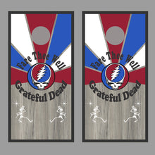 The Grateful Dead Design B Cornhole Board Decal Wraps