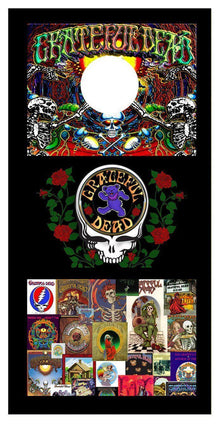 The Grateful Dead Cornhole Board Decal Wraps