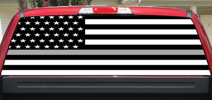 Grey Line Rear Window Decal