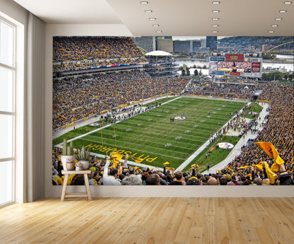 Heinz Field Football Stadium Daytime Game Fans Wall Mural