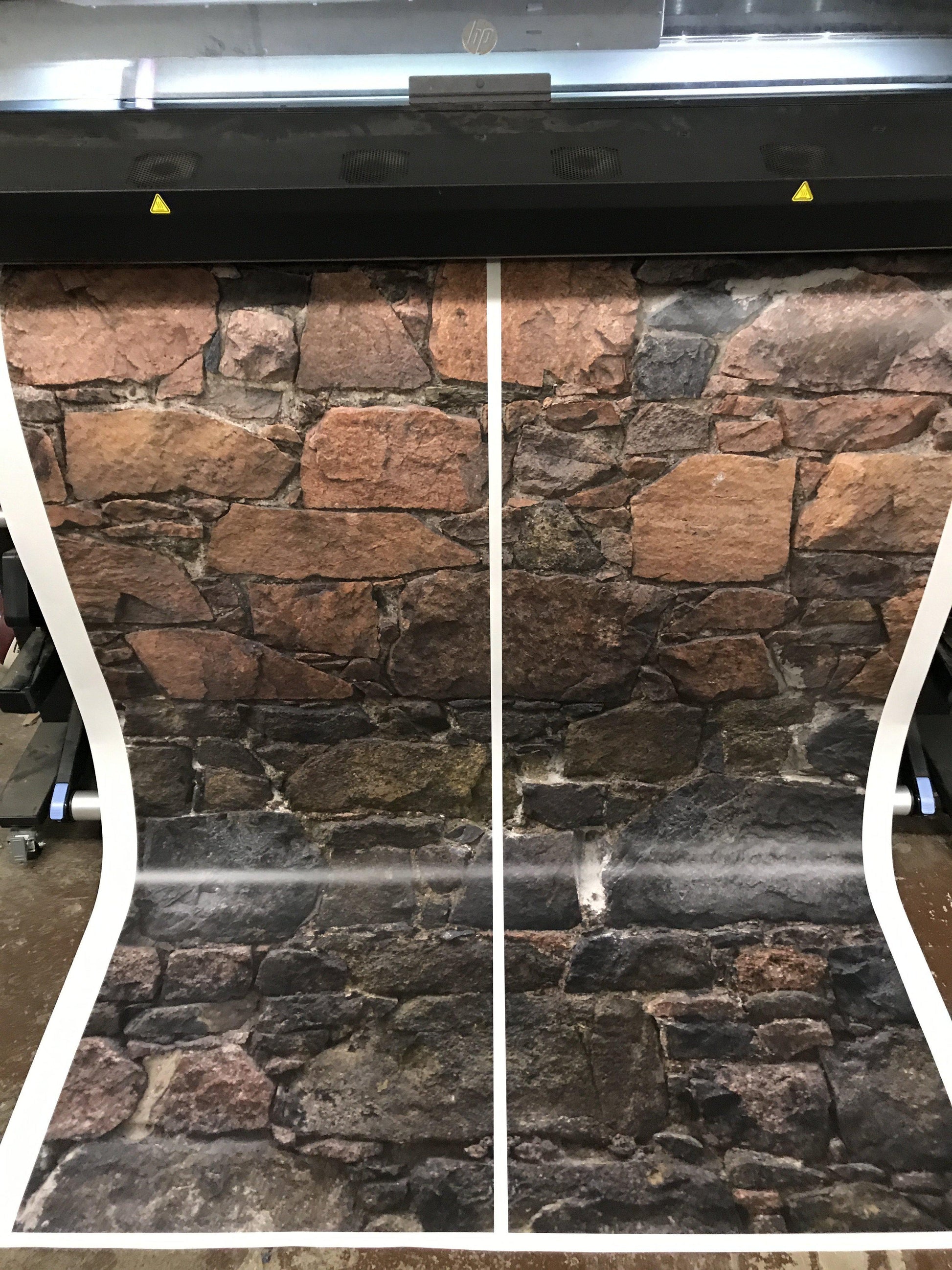 dark stone wall print 2