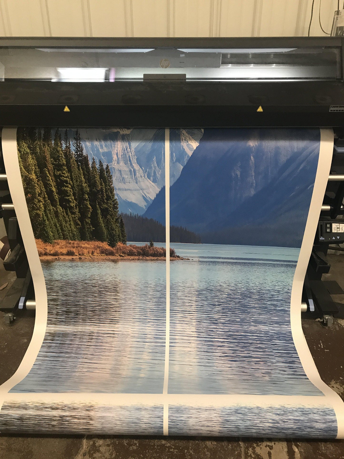Maligne Lake View Wallpaper Mountain Wallpaper Mural