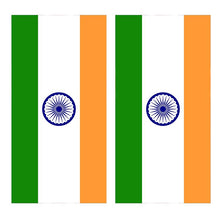 Flag of India Cornhole Board Decal Wraps