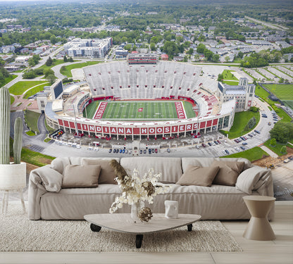 Indiana University Aerial Image Football Stadium Wall Mural