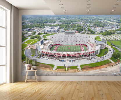 Indiana University Aerial Image Football Stadium Wall Mural