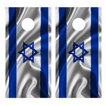 Flag of Israel Corn hole Board Decal Wrap