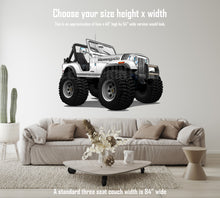 1980 Jeep Renegade CJ5 Car Art Wall Decal