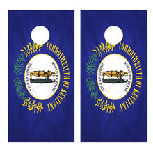 Flag of Kentucky Cornhole Board Decal Wraps
