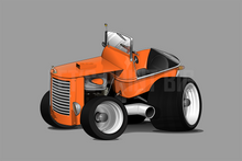Orange Custom Keybucket Mini Car Art Wall Decal