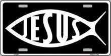Jesus Fish License Plate Car Tag