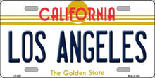 Los Angeles California License Plate Car Tag