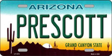 Prescott Arizona License Plate Car Tag