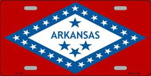 Arkansas State Flag License Plate Car Tag