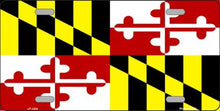 Maryland State Flag License Plate Car Tag