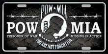 POW MIA License Plate Car Tag