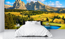 Early Morning Lake in the Mountains Wall Mural