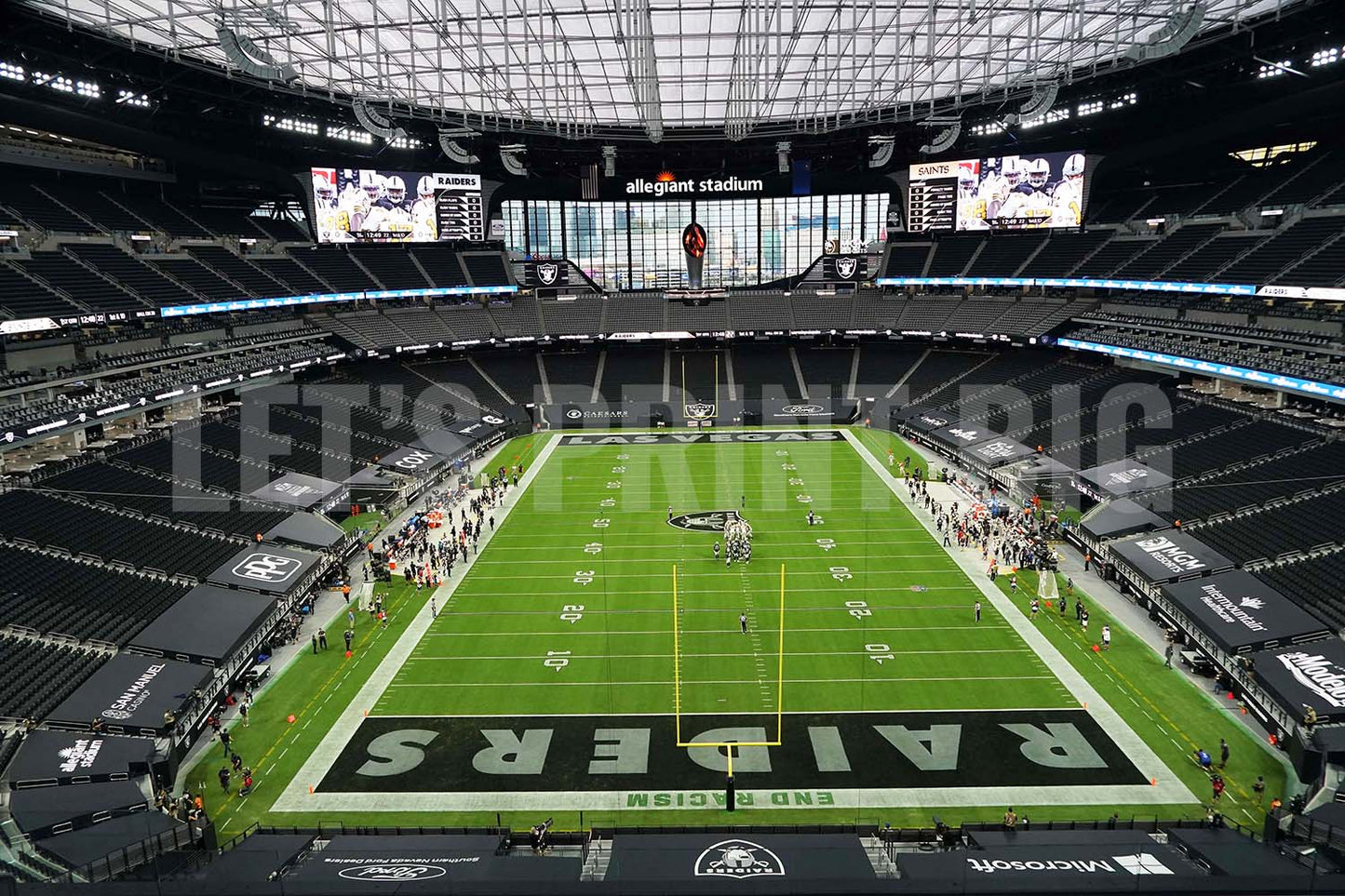 Las Vegas Raiders Wallpaper Allegiant Stadium Wall Mural proof 2