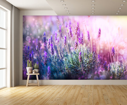 Lavender Wall Mural